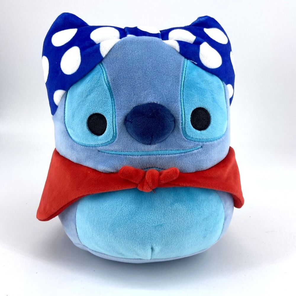 Squishmallow Disney Lilo & Stitch Super Hero Plush Stuffed Animal Toy 10"